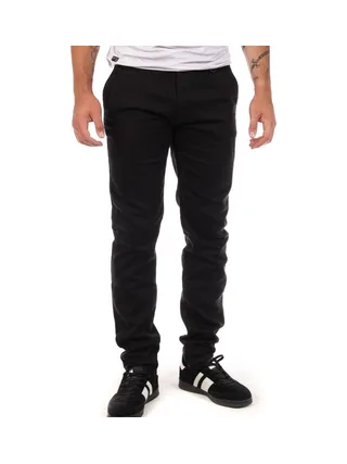 Pantalon toile Noir Homme Freeman T. Porter Gino 1