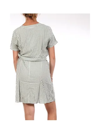 Robe Rayure Vert/Blanc Femme JDY Life 2