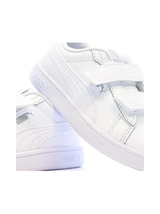 Baskets Blanc Mixte Puma Smash 3.0 7