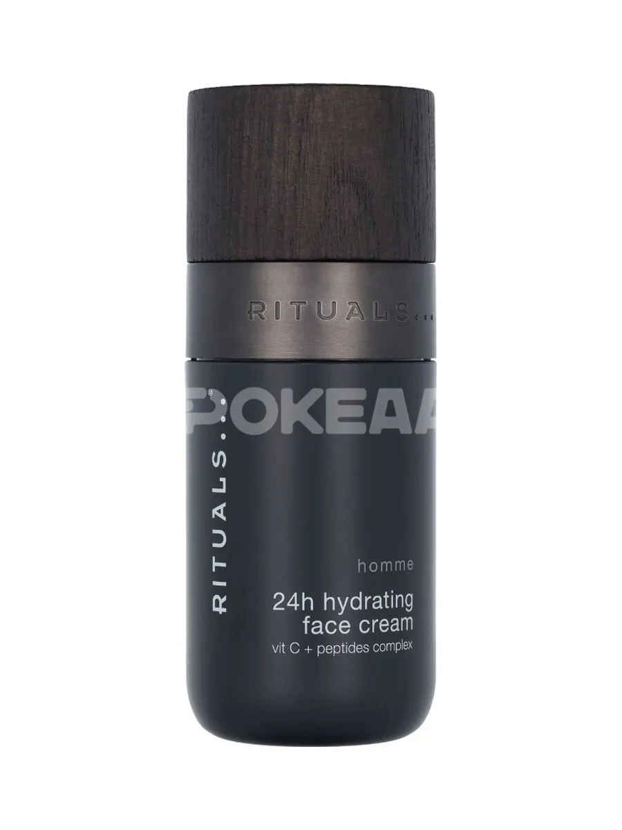 Rituals Homme 24H Hydrating Face Cream 50ml - Vit C + Peptides Complex 2