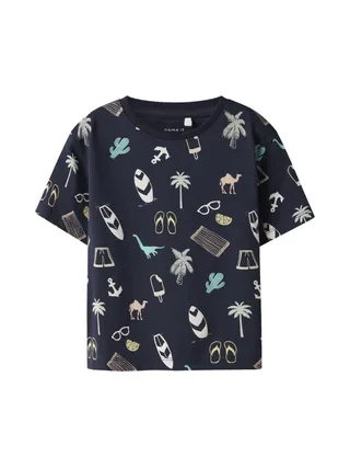 T-Shirt Marine Garçon Name it Jer 1