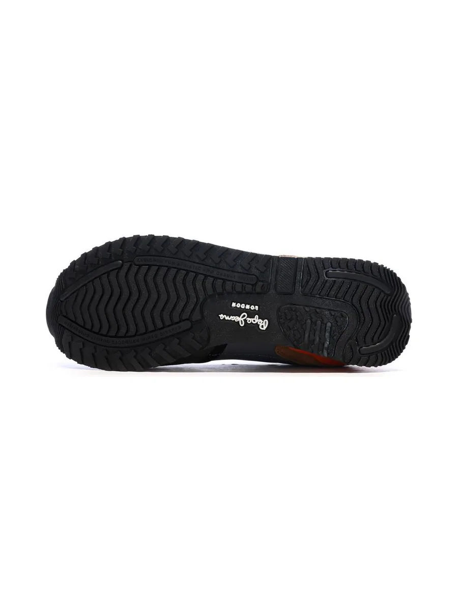 Baskets Marine/Kaki/Rouge Homme Pepe jeans Brit Road M 6