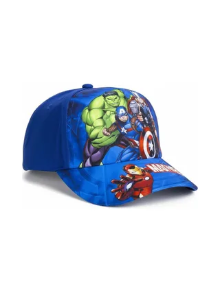 Kit Casquette + Lunette de Soleil Bleu Enfant Sport Zone Avengers 2