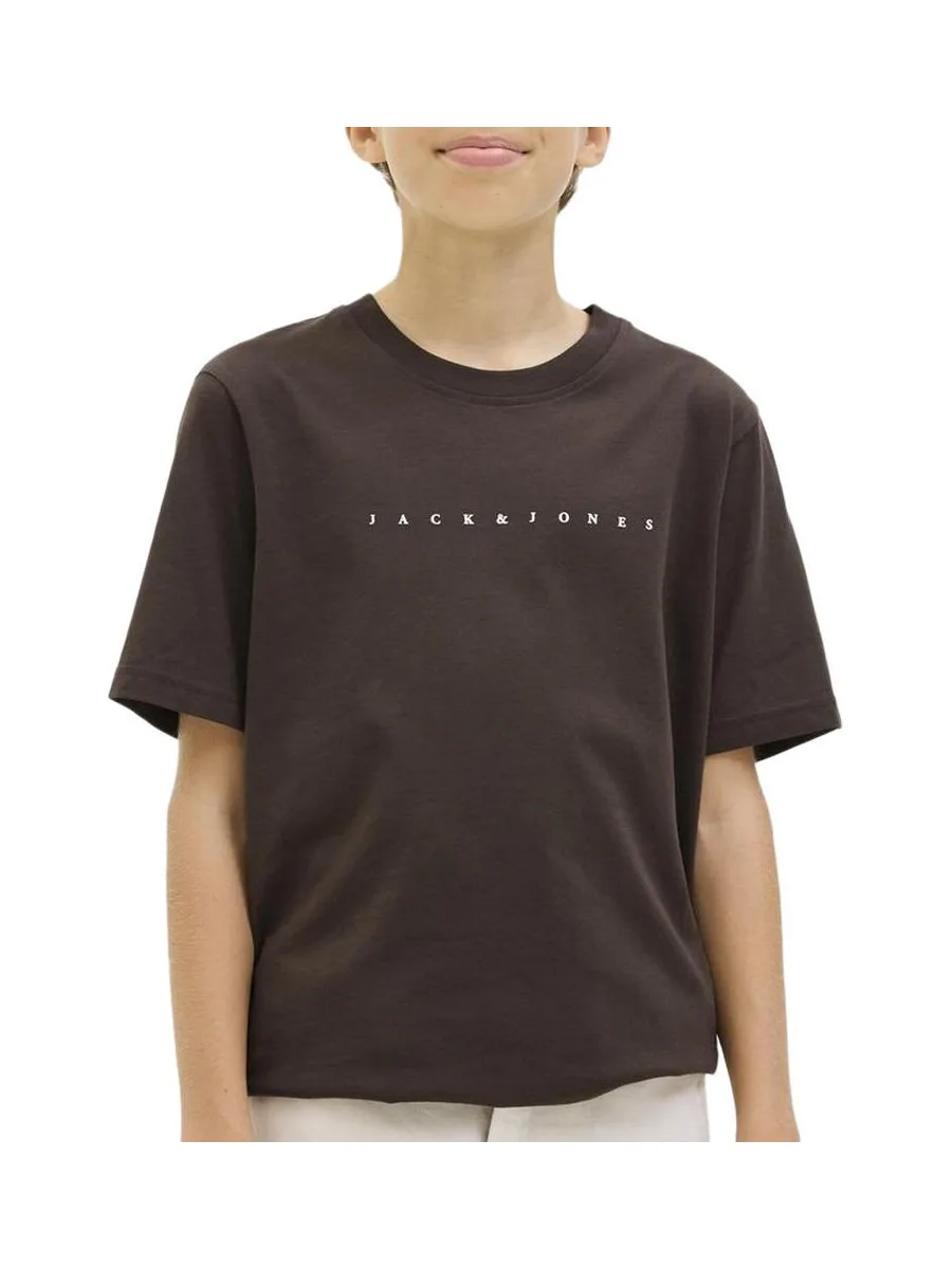 T-shirt Marron Garçon Jack & Jones Jestar 2