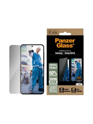 PanzerGlass ® 2-Way Privacy Screen Protector Samsung Galaxy A56 5G | Ultra-Wide Fit 2