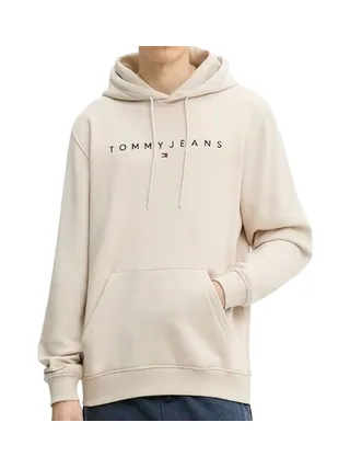 Sweat Beige Homme Tommy Hilfiger Tjm Reg Linear 1
