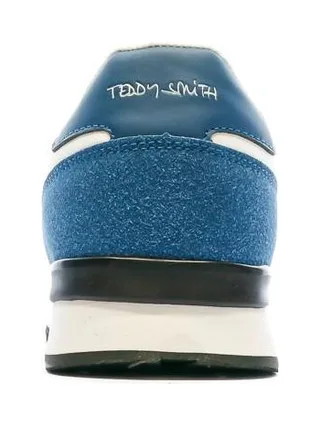 Baskets Blanc/Bleu Homme Teddy Smith Combined 3