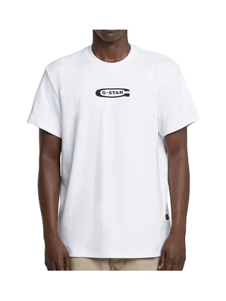 T-Shirt Blanc Homme G-Star RAW Old Skools 1