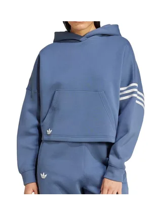 Sweat à Capuche Bleu Femme Adidas Neucl 1
