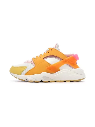 Baskets Oranges Femme Nike Air Huarache 1
