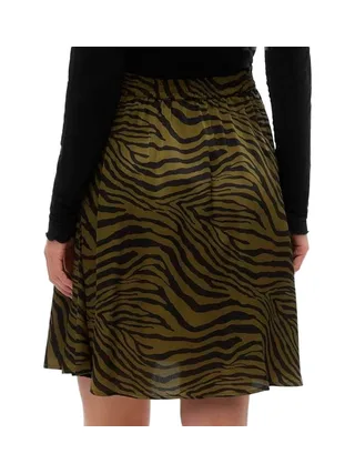 Jupe Kaki/Noir Femme Mamalicious Eandra 2