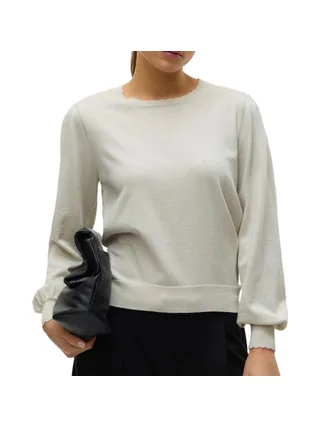 Pull Beige Femme Vero Moda Happyshine 10 1