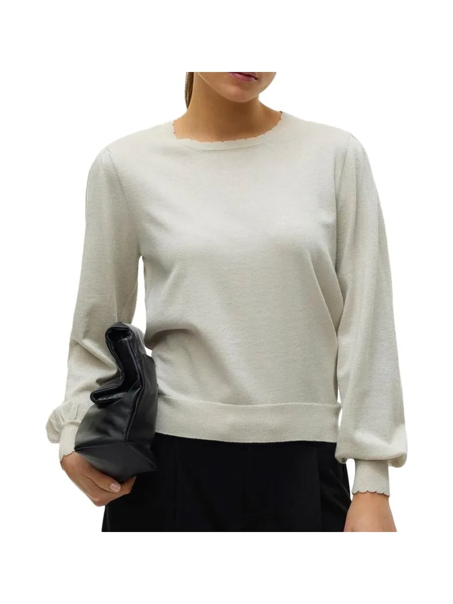 Pull Beige Femme Vero Moda Happyshine 10 2