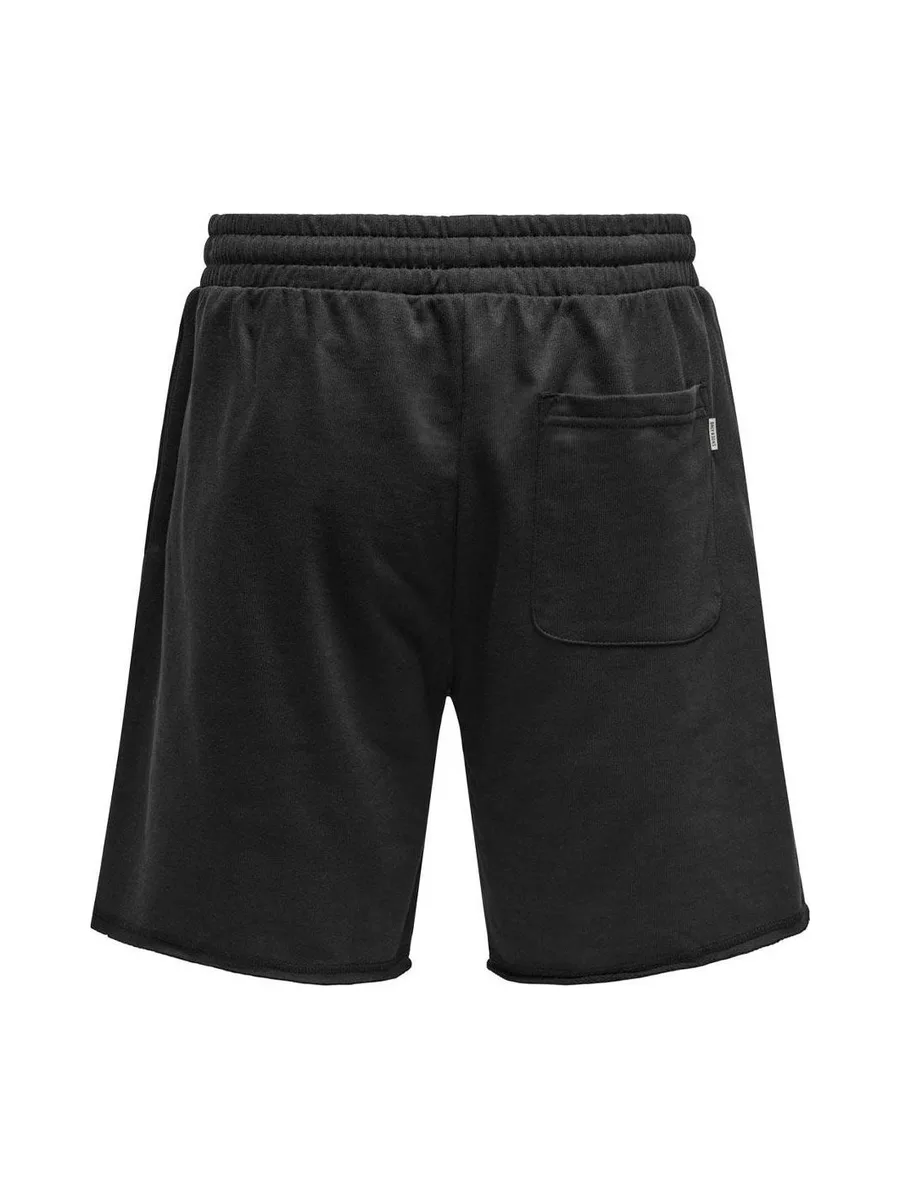 Short Noir Homme Only & Sons Evans 3