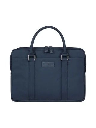 Stelvio 14 Slim Laptop Bag Recycled Blue 1
