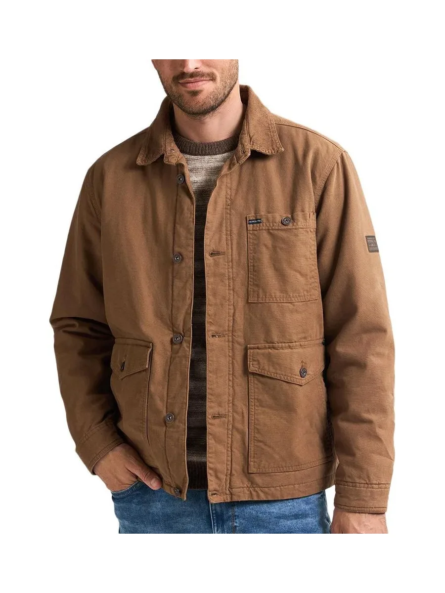 Veste Marron Homme Petrol Industries JAC003 2