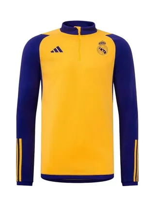 Real Madrid Sweat Training Jaune/Violet Homme Adidas 2023/2024 1
