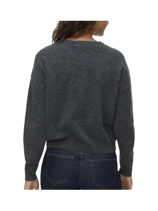 Pull Gris Foncé Femme Vero Moda Marina 2