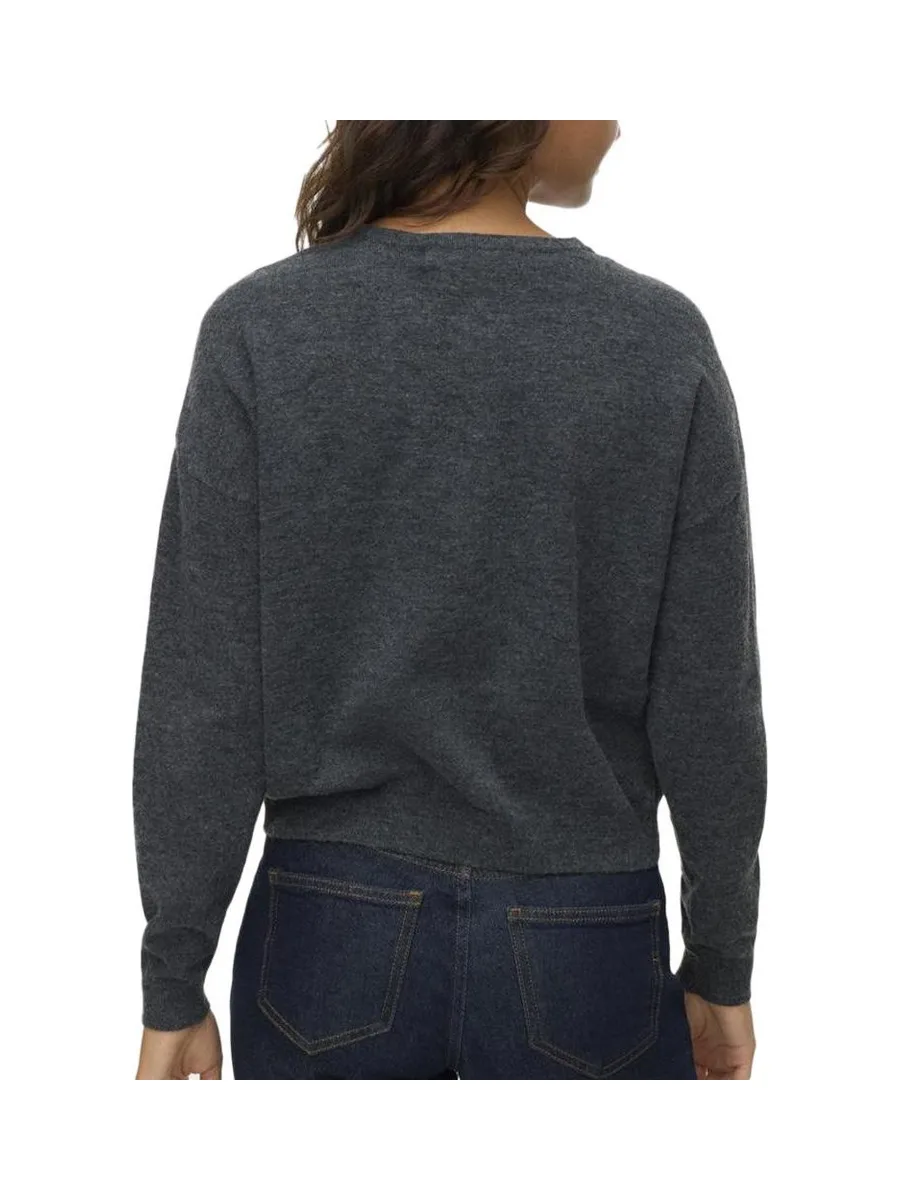 Pull Gris Foncé Femme Vero Moda Marina 3