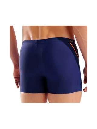 Maillot de bain Marine/Orange Homme Arena Graphic - T 2