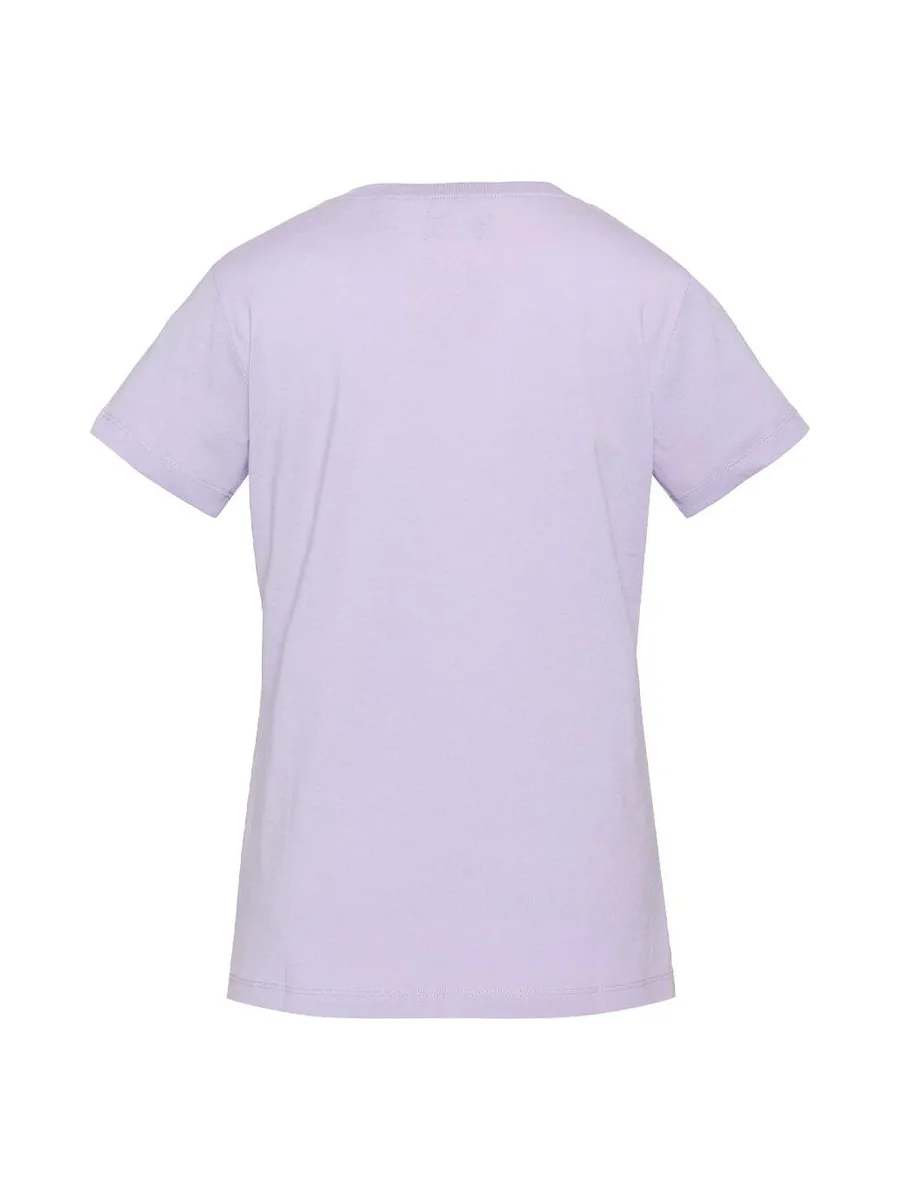 T-Shirt Mauve Femme Schott TSBRODEDW 3
