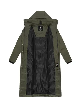 Doudoune Kaki Femme Ragwear dark 3