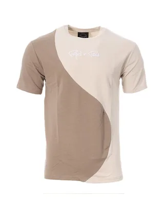 T-shirt Beige/Marron Homme Project X Paris Vague 1