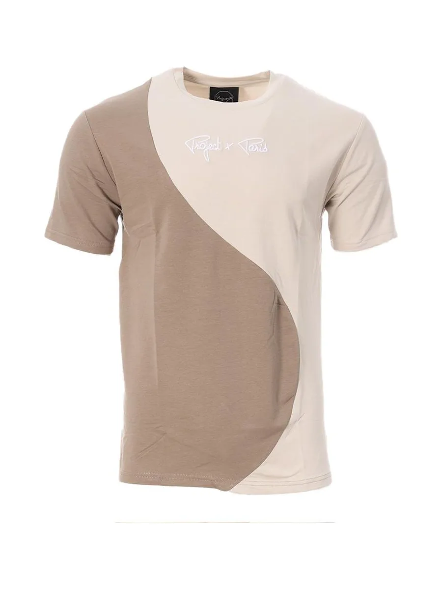T-shirt Beige/Marron Homme Project X Paris Vague 2