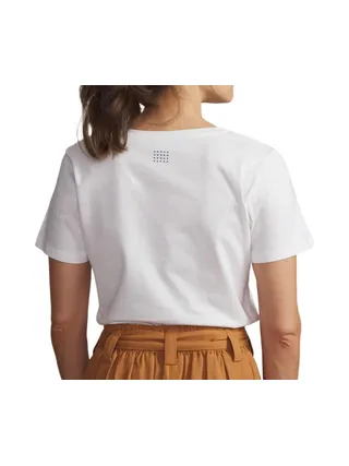 T-Shirt Blanc Femme TBS Arctique 2