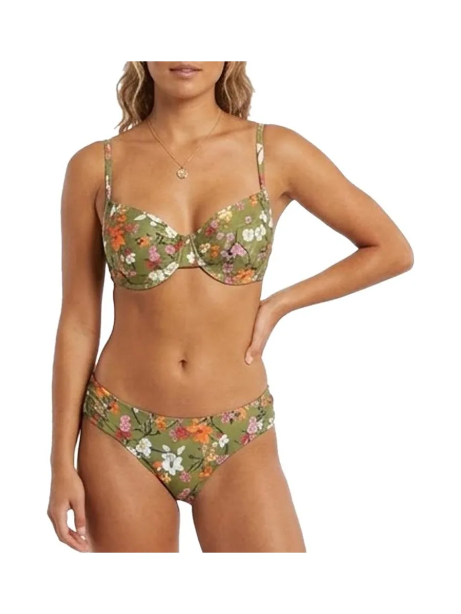Maillot de bain Deux Pièces Vert Femme Haute Pression V282 2