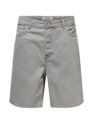 Short en Jean Gris Homme Only & Sons Onsfade Pim 1