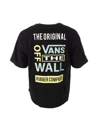 T-shirt Noir Homme Vans Logo Gfx Tee 2
