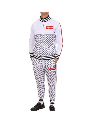 Survêtement Blanc Homme Supreme Grip Sanchez 1