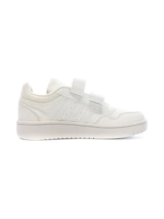 Baskets Blanches Garçon Adidas Hoops 2