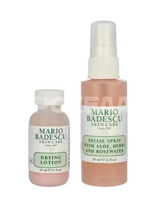 Mario Badescu Grab And Go Set 88ml - Drying Lotion 29ml/Facial Spray 59ml 2