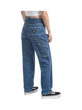 Jean Droit Bleu Femme Dickies Ellendale 2