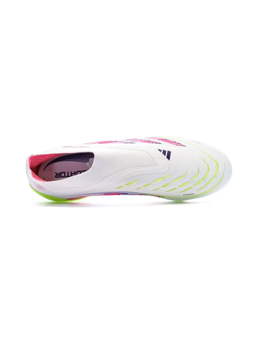 Chaussures de Foot Blanc/Rose Adidas Predator Elite Ll SG 5