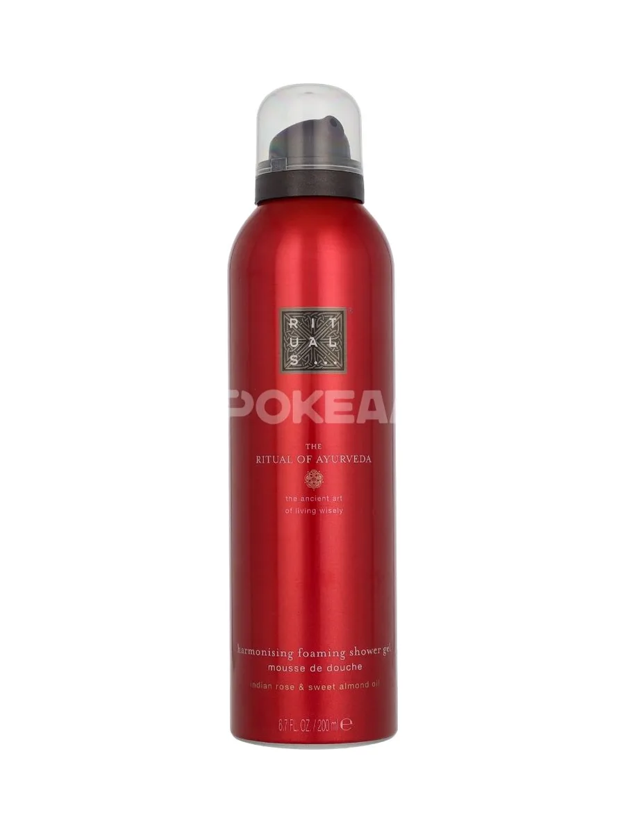 Rituals Ayurveda Foaming Shower Gel 200ml - Indian Rose & Sweet Almond Oil 1