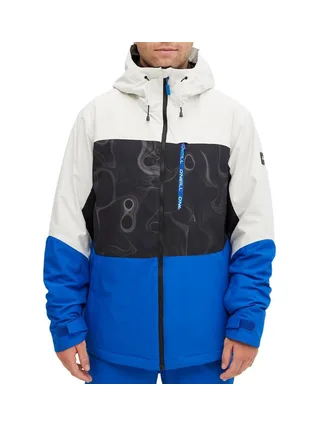 Blouson de Ski Blanc/Noir/Bleu Homme O'Neill Carbonite 1