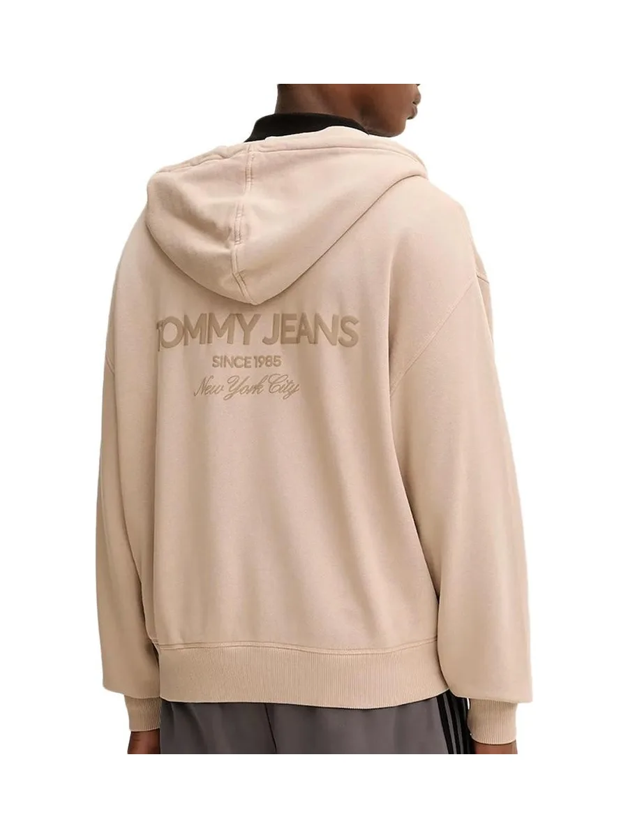 Sweat Zippé Beige Homme Tommy Hilfiger DM0DM22080 2