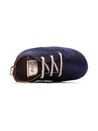 Chaussons Marine Métal Garçon Aster Layas 4