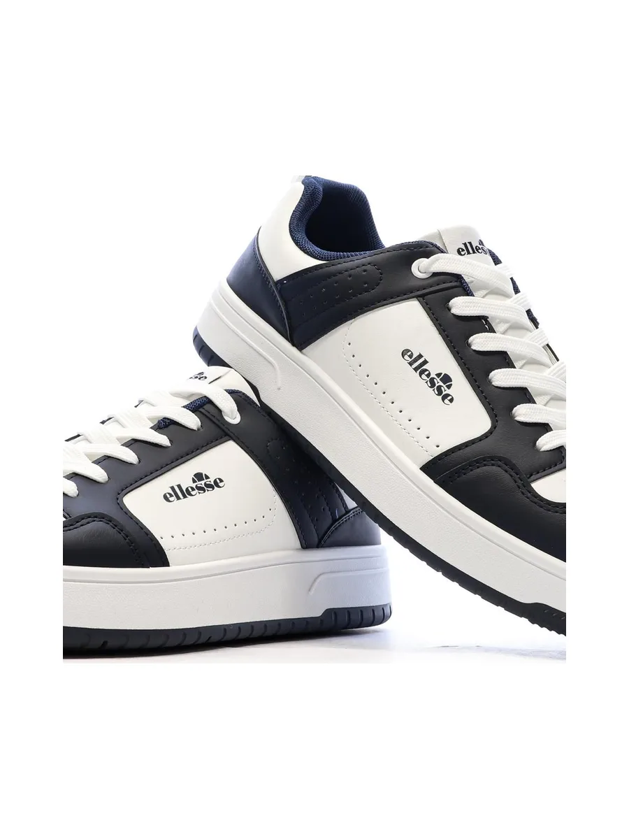 Baskets Blanc/Marine Homme Ellesse SANDY 8