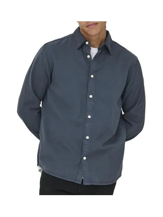 Chemise Bleu Homme Only & Sons Sotto 1