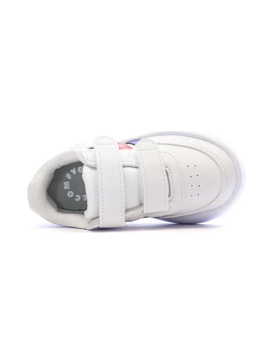 Baskets Blanc/Bleu/Rouge Garçon Adidas Breaknet 2.0 5