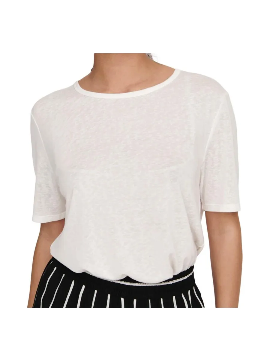 T-shirt Blanc Femme JDY Faustina 2