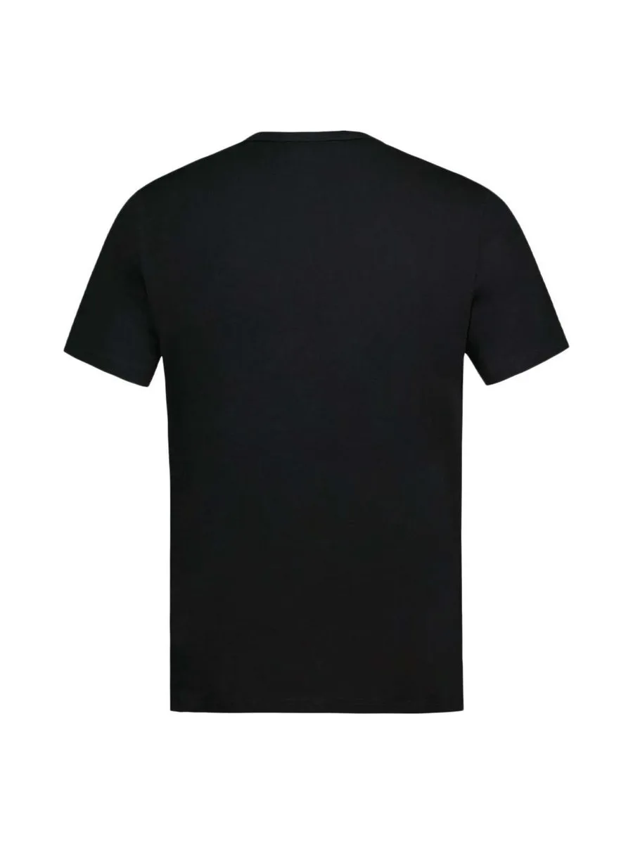 T-Shirt Noir Homme Le Coq Sportif Contemporain N°1 3