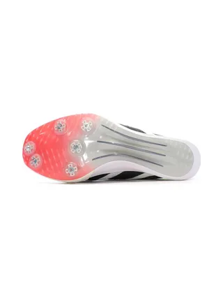 Chaussures d'athlétismes Blanches/Noires homme Adidas Adizero Prime 5