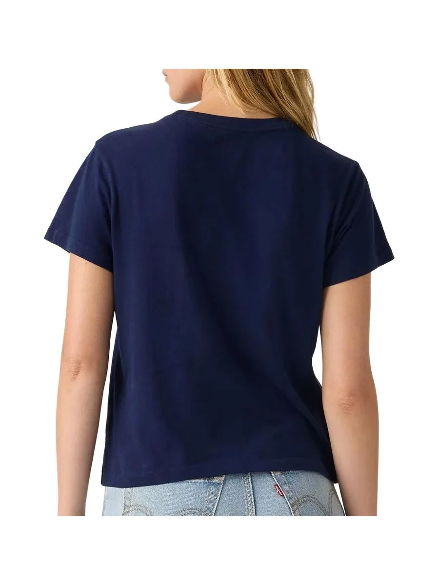 T-shirt Marine Femme Levi's Perfect 3