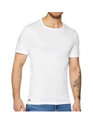 x3 T-shirt Blanc Homme Lacoste TH3321 1