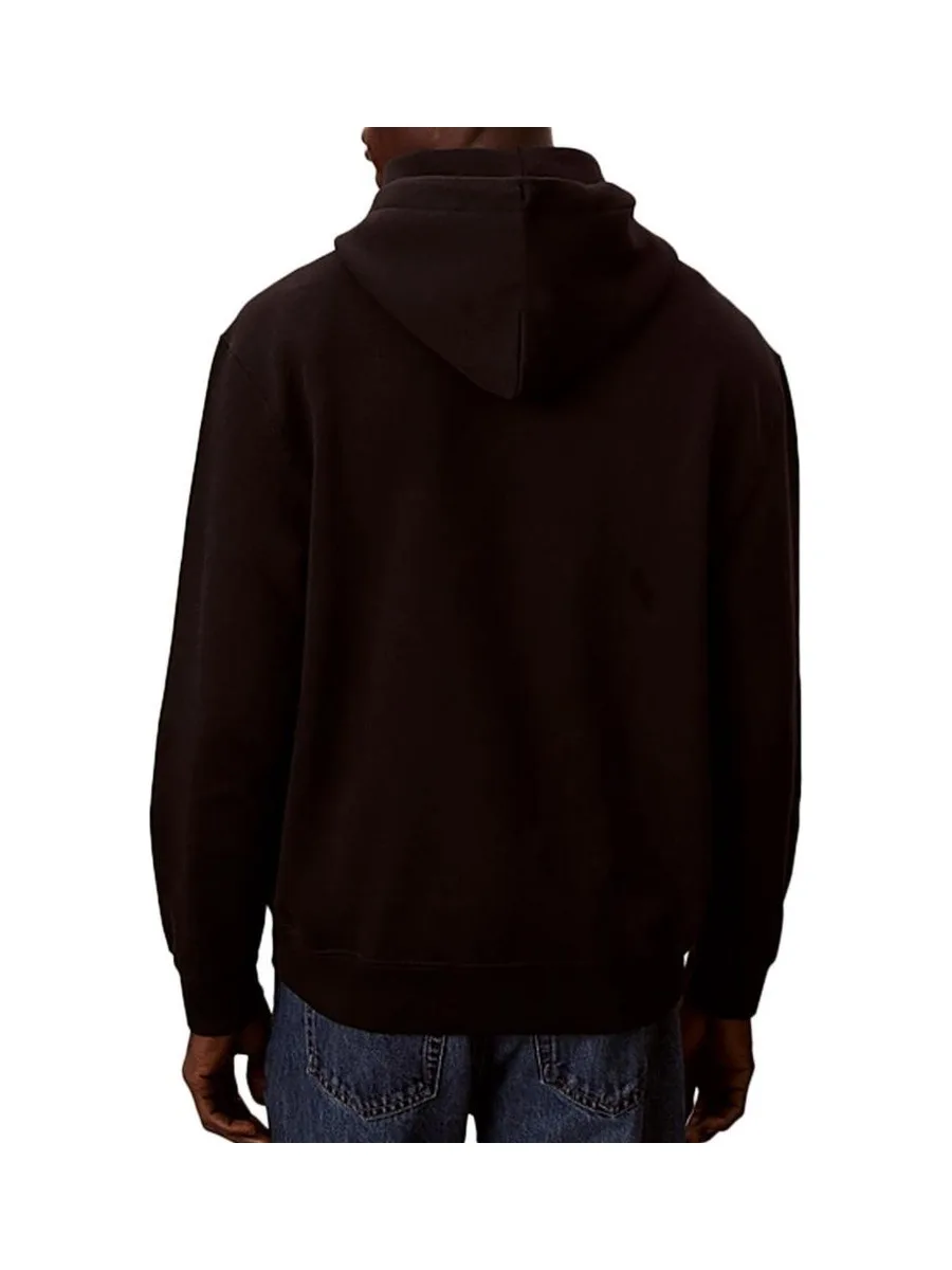 Sweat à Capuche Noir Homme Calvin Klein Jeans 3500 3